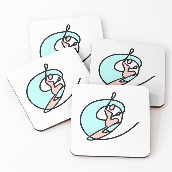 Item preview, Abstract Surfer Girl 10 designed and sold by WhackoDesigns.