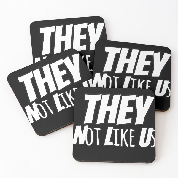 Item preview, They Not Like Us - Print Logo White designed and sold by KriticalDesigns.