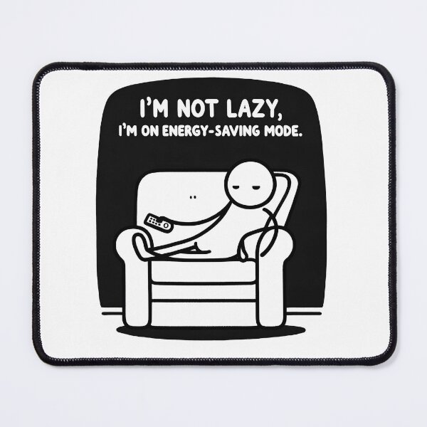 Item preview, I'm not lazy designed and sold by Made-by-Gus.