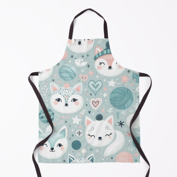 Item preview, Whimsical Wonders of the Arctic Fox designed and sold by Furbulous Faces.