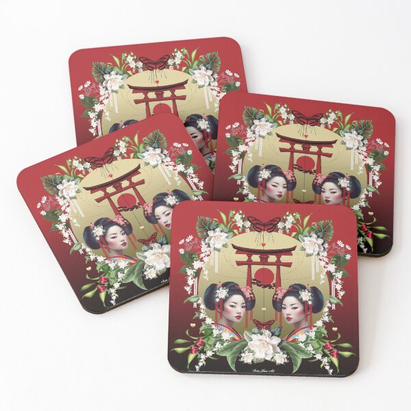 Item preview, Japonica  designed and sold by Sonia Jones Art.