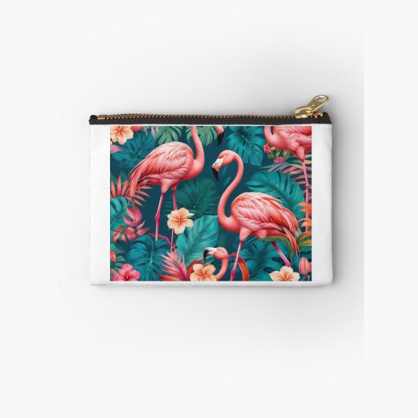 Item preview, Jungle Flamingo Pattern designed and sold by NeatThingLover.