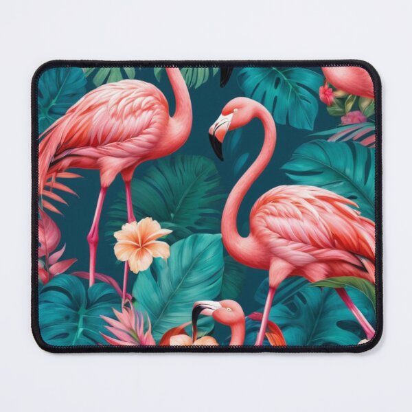Item preview, Jungle Flamingo Pattern designed and sold by NeatThingLover.