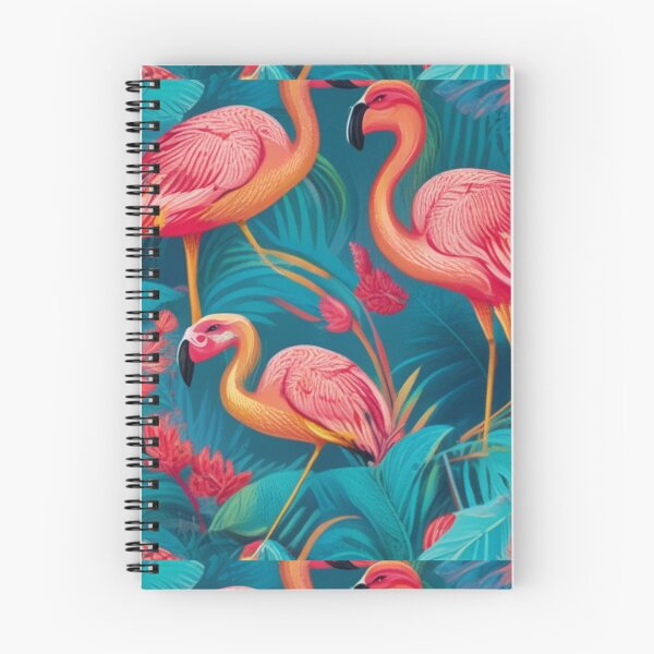 Item preview, Floral Flamingo Pattern designed and sold by NeatThingLover.