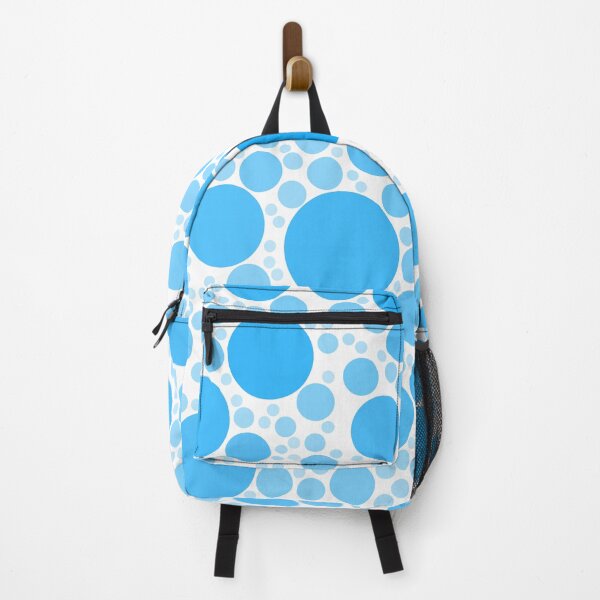 Item preview, Aqua Blue Bubble Polka Dots Pattern designed and sold by patternsoup.