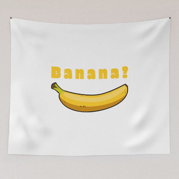 Item preview, Banana? - Vegetarian Vegan Funny fruit shirt designed and sold by Basti09.