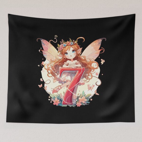 Item preview, 7 year old fairy elf birthday gift designed and sold by Pineapple-Tree.