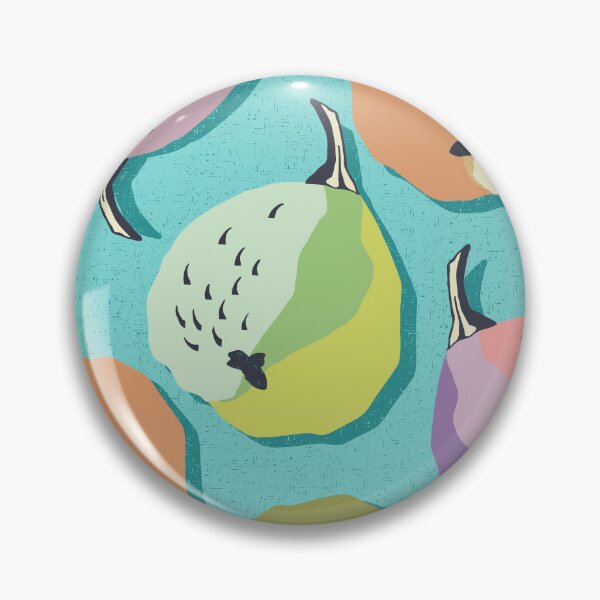 Item preview, Funny pears on a turquoise background designed and sold by Alex  Blud.