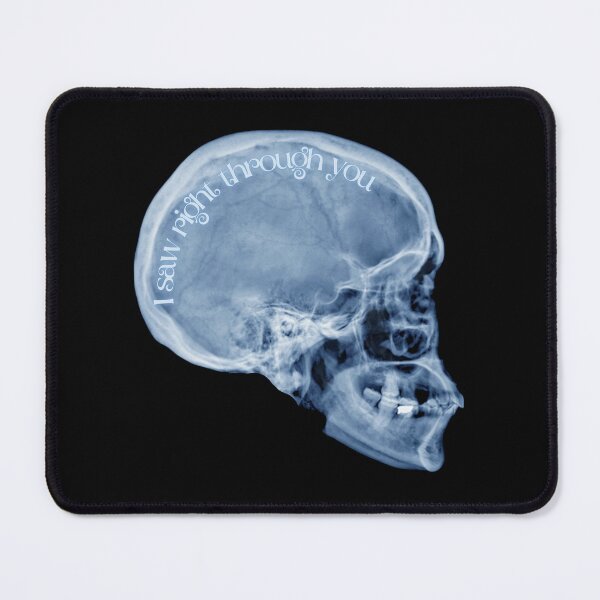 Item preview, I saw right through you X ray skull designed and sold by MaxxerDesigns.