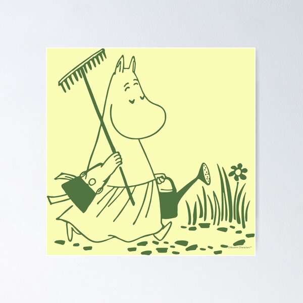 Item preview, Moomin Moominmamma Busy At Work designed and sold by MoominStore.