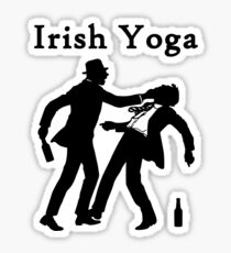 Irish Yoga Sticker