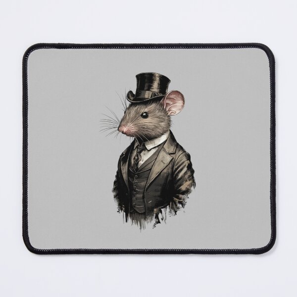 Item preview, mouse dressed in working-class 1890s clothes designed and sold by 123ks.