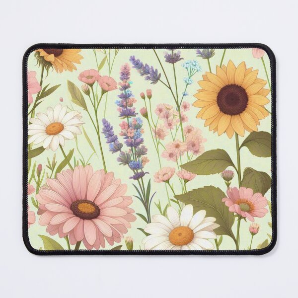 Item preview, Wildflowers Spring Pattern designed and sold by Myra365Art.