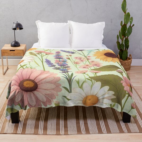Item preview, Wildflowers Spring Pattern designed and sold by Myra365Art.