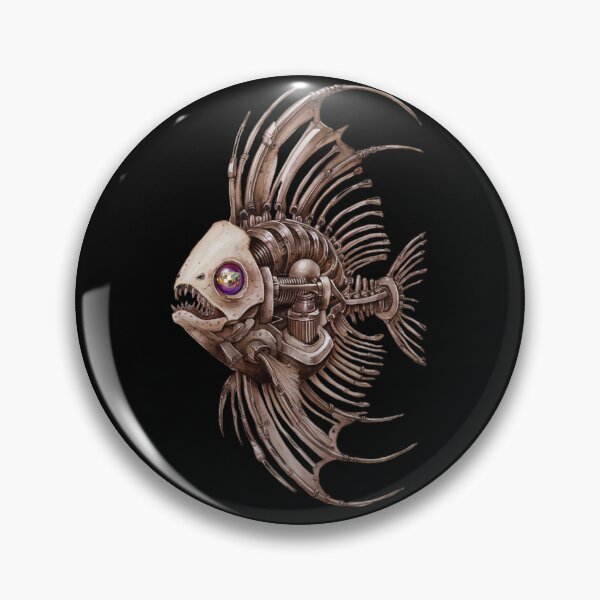 Artikelvorschau, Steampunk-inspirierter Roboterfisch entworfen und verkauft von 123ks.