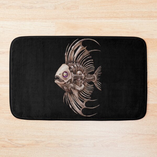 Item preview, steampunk-inspired robotic fish designed and sold by 123ks.