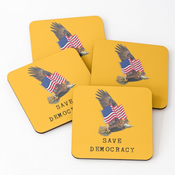 Item preview, Save Democracy  designed and sold by catchyology.