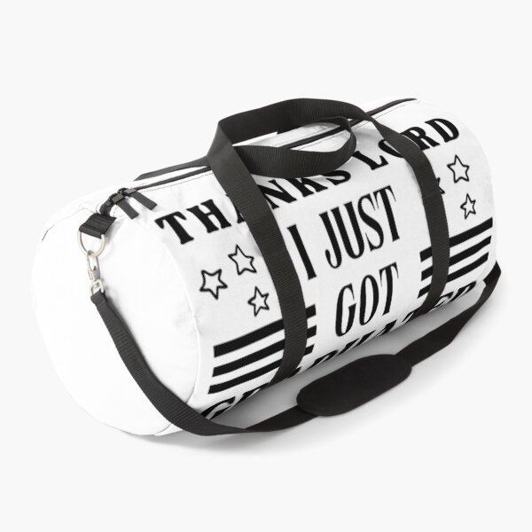 Item preview, Thanks Lord I Just Got Graduated Typographic Graduation Light Design designed and sold by Raise2Shine.