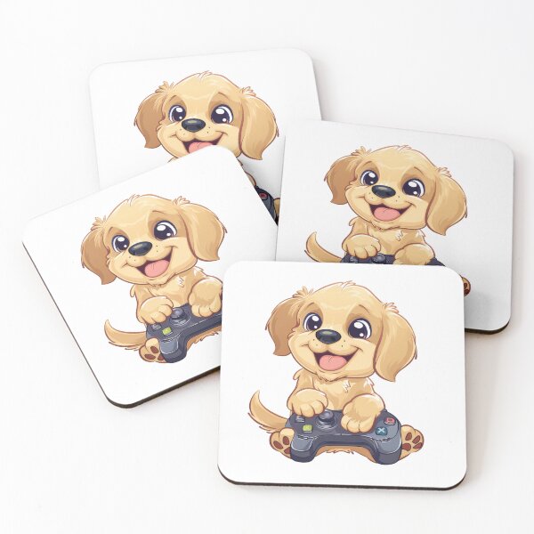 Item preview, Gamer Golden Retriever designed and sold by Wormy-23.