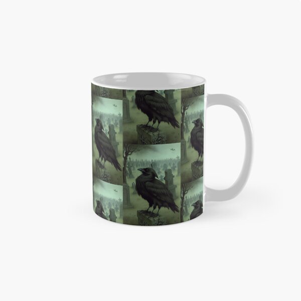 Item preview, Haunting Gothic Crow Scene designed and sold by TheDarkWardrobe.
