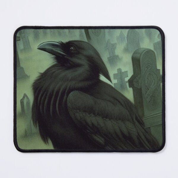 Item preview, Haunting Gothic Crow Scene designed and sold by TheDarkWardrobe.