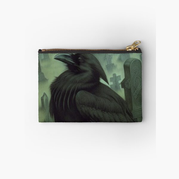Item preview, Haunting Gothic Crow Scene designed and sold by TheDarkWardrobe.