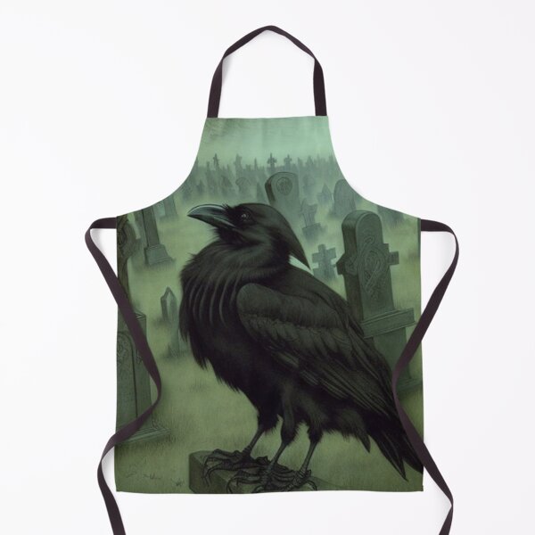 Item preview, Haunting Gothic Crow Scene designed and sold by TheDarkWardrobe.