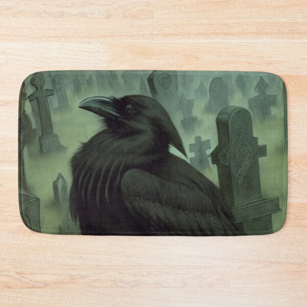 Item preview, Haunting Gothic Crow Scene designed and sold by TheDarkWardrobe.