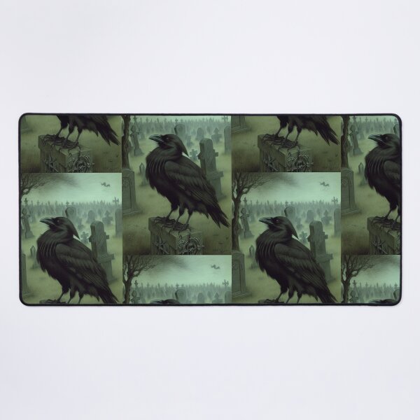 Item preview, Haunting Gothic Crow Scene designed and sold by TheDarkWardrobe.