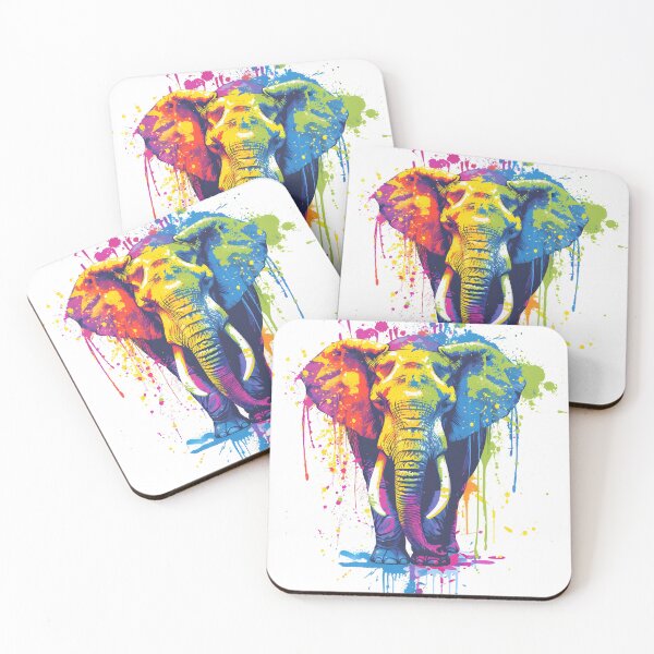 Item preview, Holi Elephant Extravaganza designed and sold by  MAD's Recreation Studio.