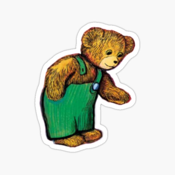 Vista previa del artículo con la obra «Pana el Oso», diseñado y vendido por katyromanoff.