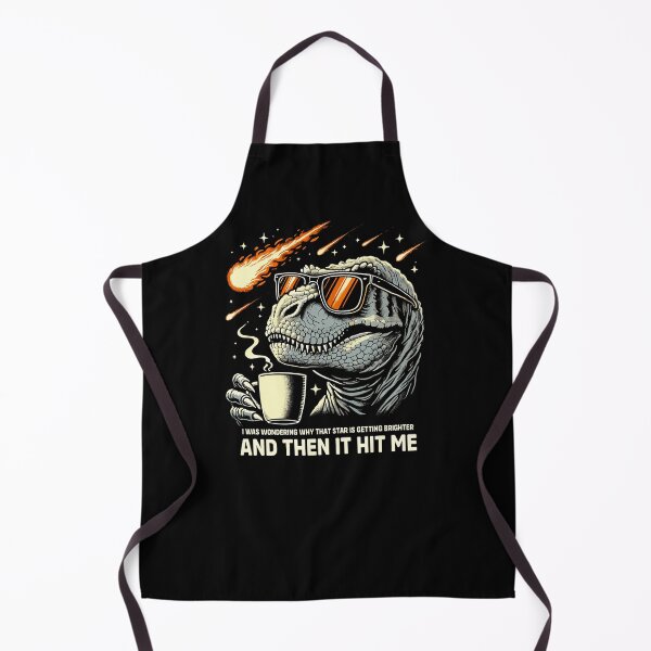 Artikelvorschau, Dinosaur T-Rex in Sunglasses with Coffee Asteroid Novelty Meme Funny Dinosaur entworfen und verkauft von KsuAnn.
