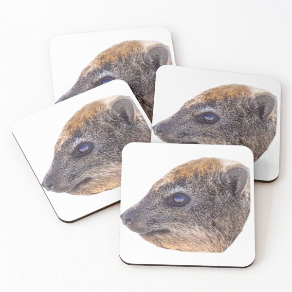 Item preview, Rock hyrax face  designed and sold by SillyLittleSnek.