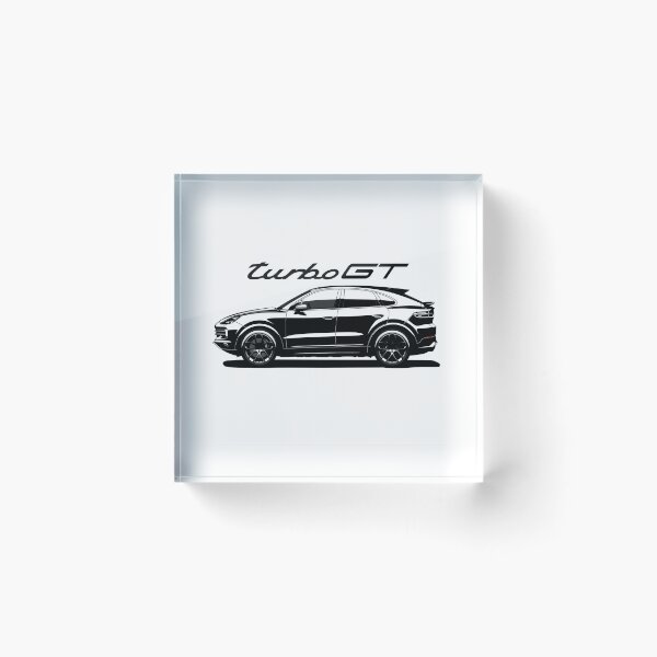 Artikelvorschau, Porsche 992 Cayenne Turbo GT Abbildung entworfen und verkauft von blackdogshop.