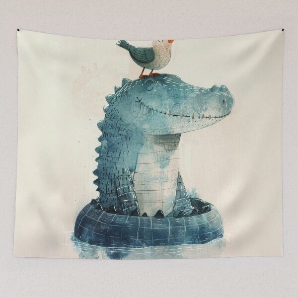 Item preview, Joyful Crocodile designed and sold by TAK-PITAK.