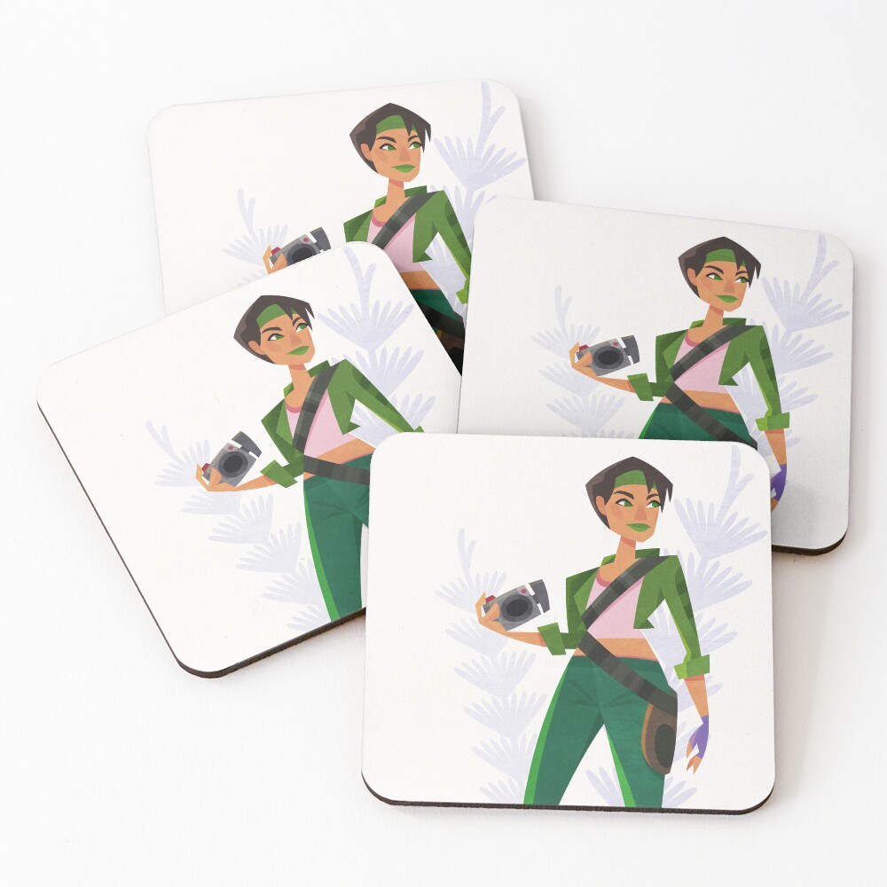 Item preview, Coasters (Set of 4) designed and sold by RikDrawsThings.