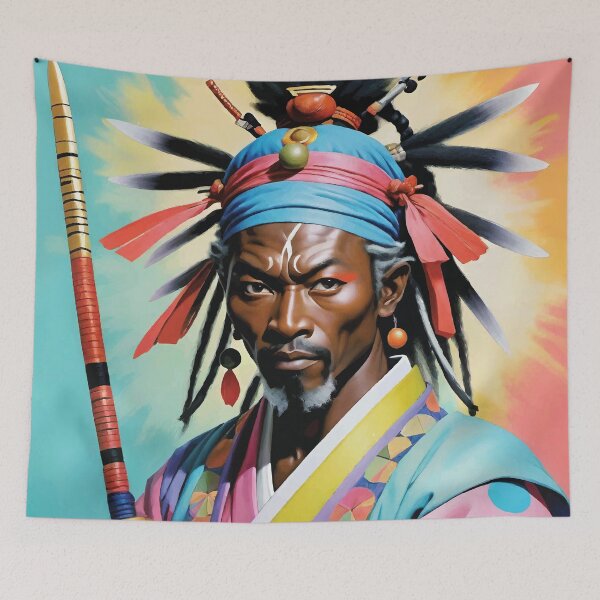 Item preview, American indigenous samurai. designed and sold by maulbang.