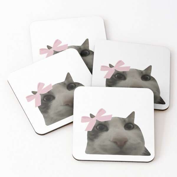 Item preview, Coquette cat meme designed and sold by Pixel-vision.