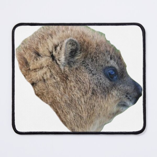 Item preview, Rock hyrax face designed and sold by SillyLittleSnek.