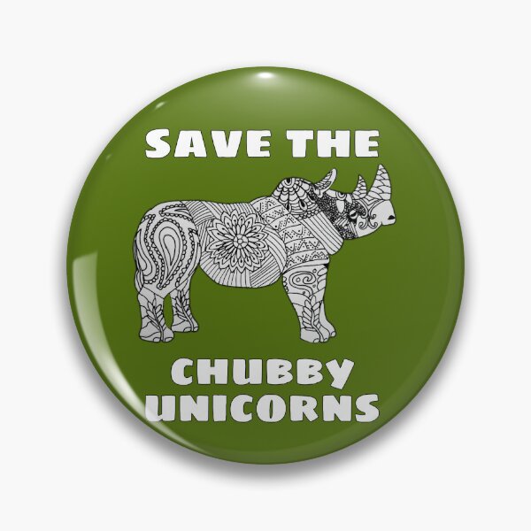 Item preview, save the chubby unicorns designed and sold by creativecowgirl.