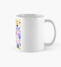 Pferde Hand gezeichnete Illustration Tasse