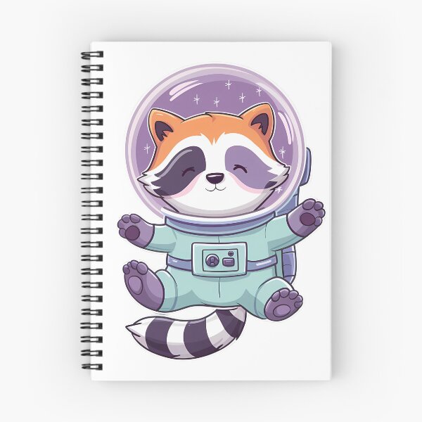 Item preview,  Cute And Happy raccoon In space designed and sold by artkidztee.