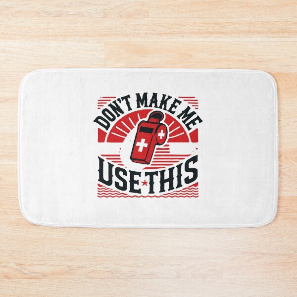 Item preview, Don't Make Me Use This! Lifeguard Whistle Funny designed and sold by TeesYouWant.