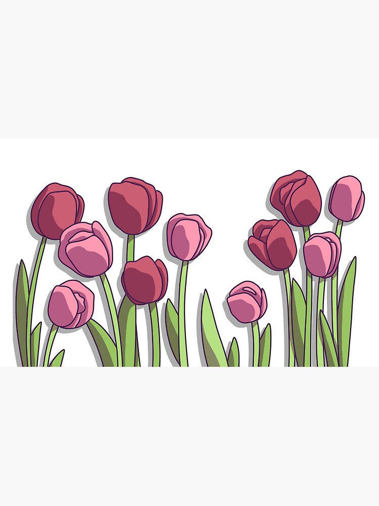 Thumbnail 6 of 6, Coffee Mug, Spring Tulips designed and sold by ToonyPineapple.