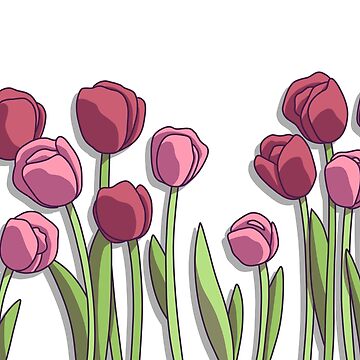 Artwork thumbnail, Spring Tulips by ToonyPineapple