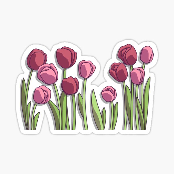 Item preview, Spring Tulips designed and sold by ToonyPineapple.