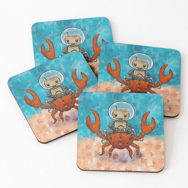 Item preview, Scrappiebot the Robot: Crab Wrangler designed and sold by cj sketches.