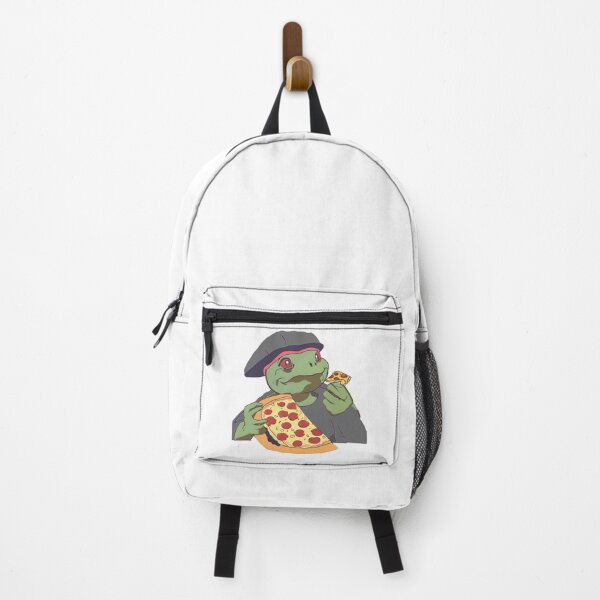 Artikelvorschau, Schildkröte mit Pizza entworfen und verkauft von ArtByCamillus.