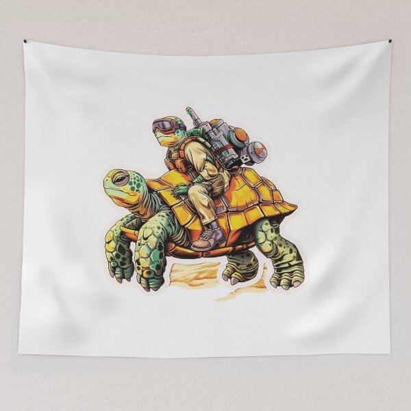 Item preview, Desert Tortoise Soldier Turtle designed and sold by TheDarkStone.