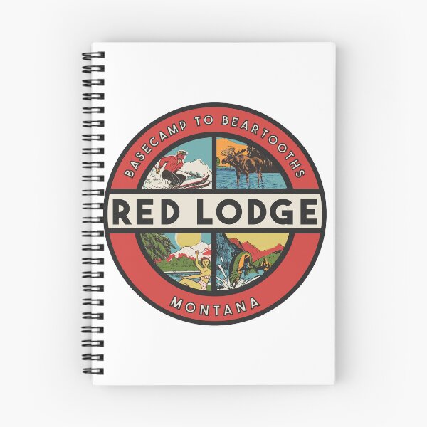 Item preview, Red Lodge Montana Vintage Style Decal designed and sold by Decal Mania.